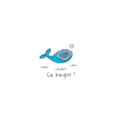 Verre de mer - Ca baigne