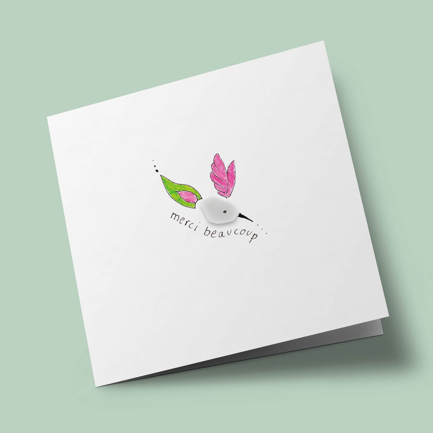 Verre de mer - Merci beaucoup, oiseau
