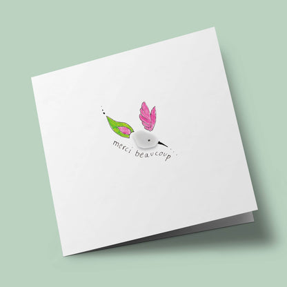 Verre de mer - Merci beaucoup, oiseau