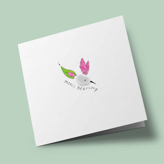 Verre de mer - Merci beaucoup, oiseau