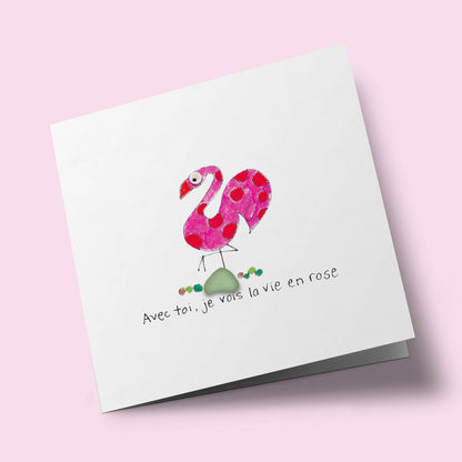 Verre de mer - Avec toi, je vois la vie en rose