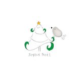 Une face de "Verre de mer Noël" par Archie