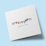 Verre de mer - Meilleurs voeux, guirlande de Noël