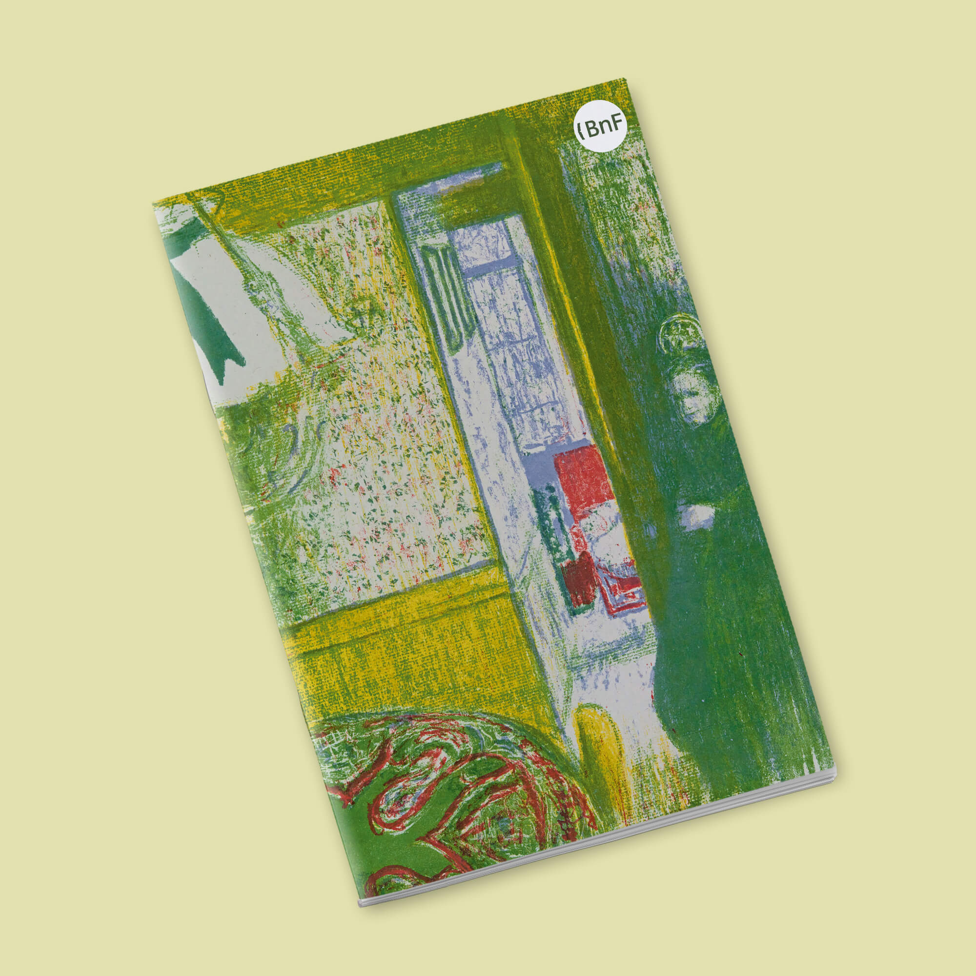 Petit Carnet - Intérieur aux tentures roses II. Edouard Vuillard.
