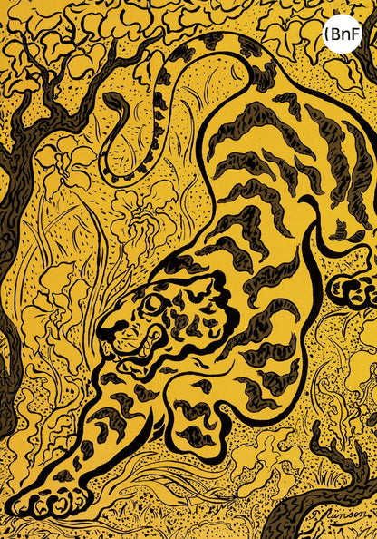 Petit Carnet - Tigre dans les jungles. Paul Ranson.