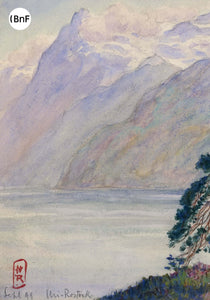 Petit Carnet - L'arbre. Henri Rivière.