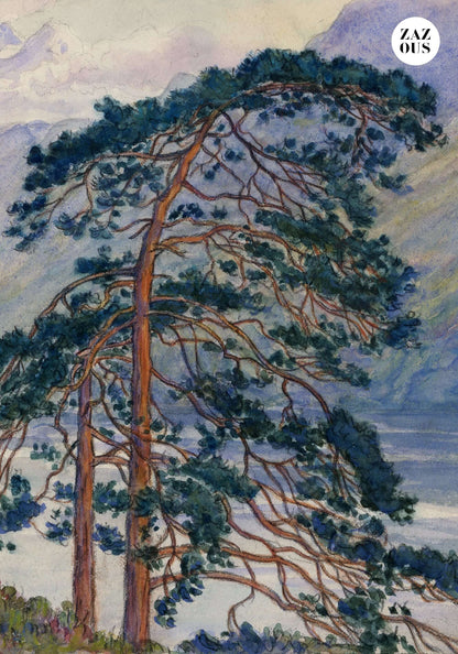 Little Notebook - The Tree. Henri Rivière.