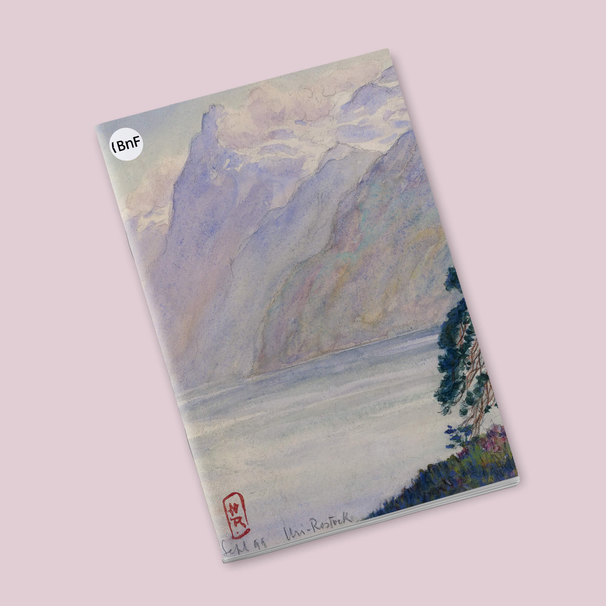 Petit Carnet - L'arbre. Henri Rivière.