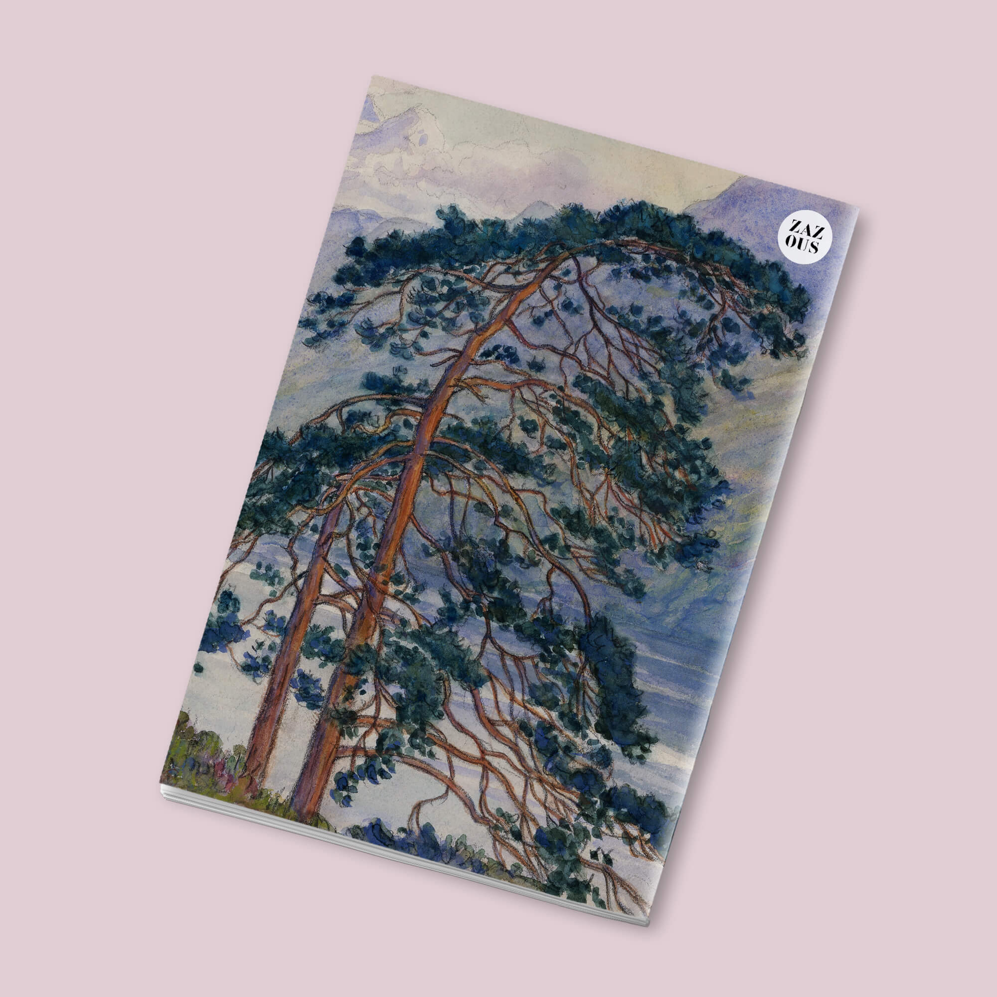 Petit Carnet - L'arbre. Henri Rivière.