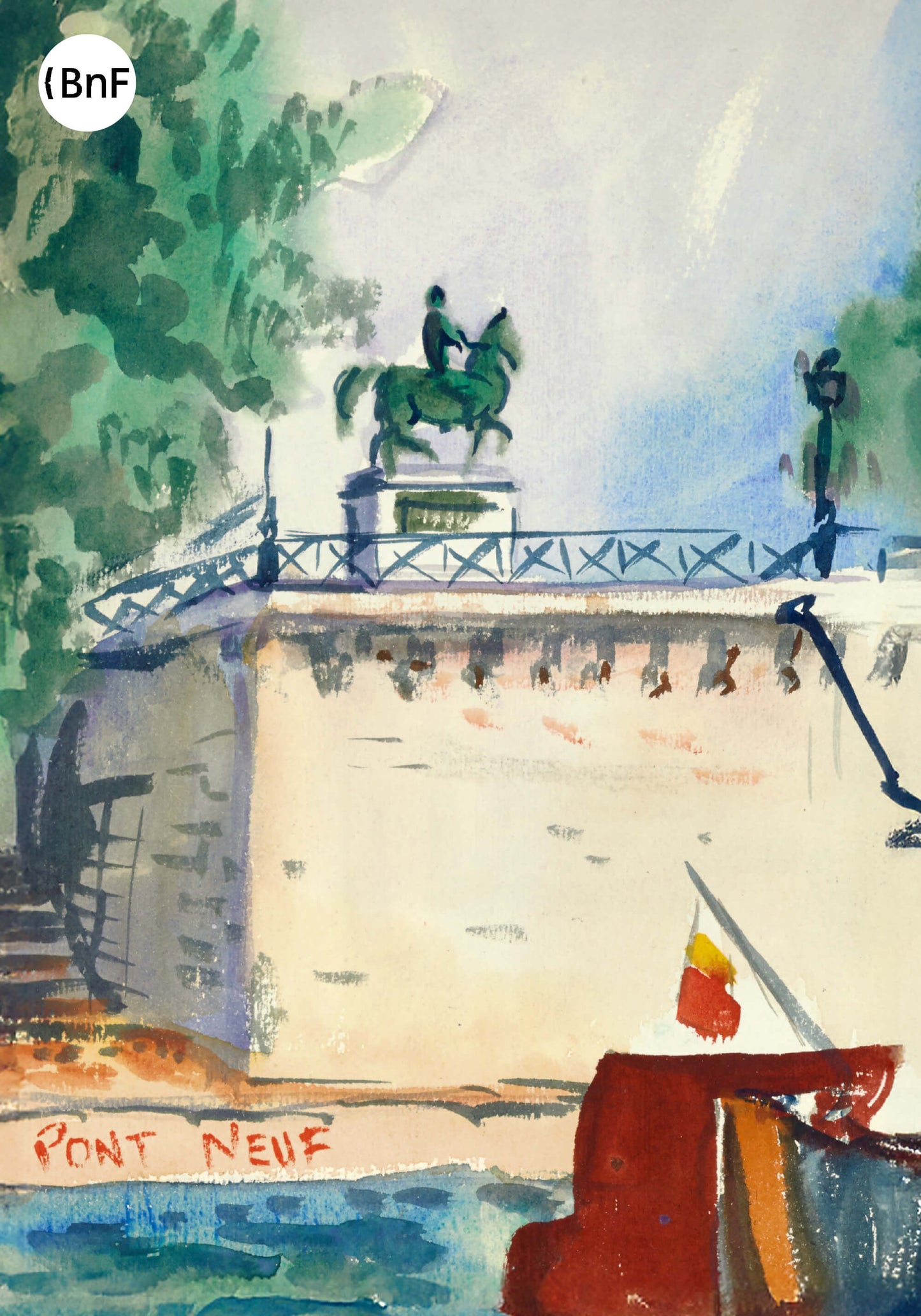 Small Notebook - Pont Neuf. Eduardo Sola Franco.