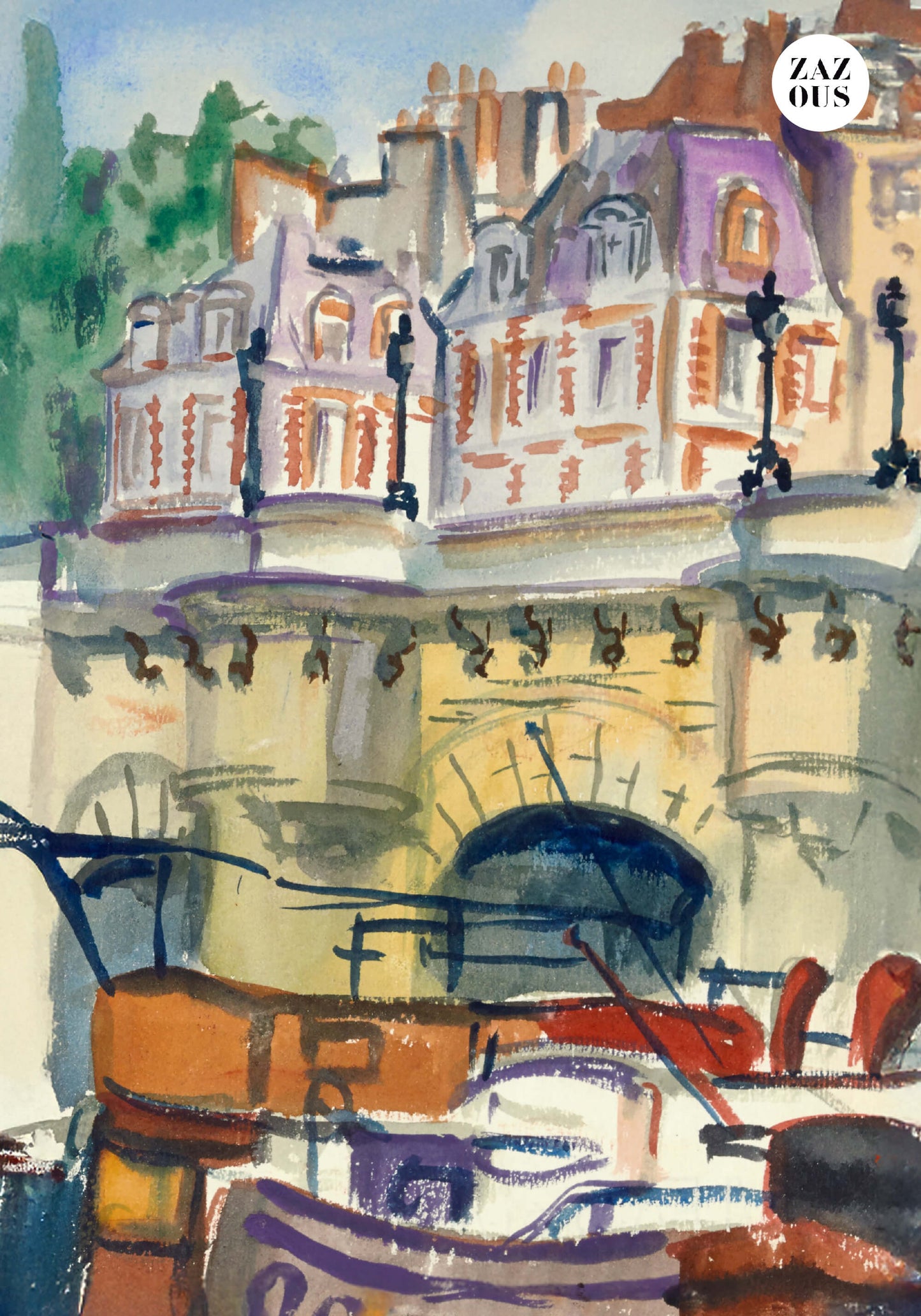 Small Notebook - Pont Neuf. Eduardo Sola Franco.