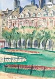 Petit Carnet - Place des Vosges. Eduardo Sola Franco.