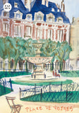 Petit Carnet - Place des Vosges. Eduardo Sola Franco.