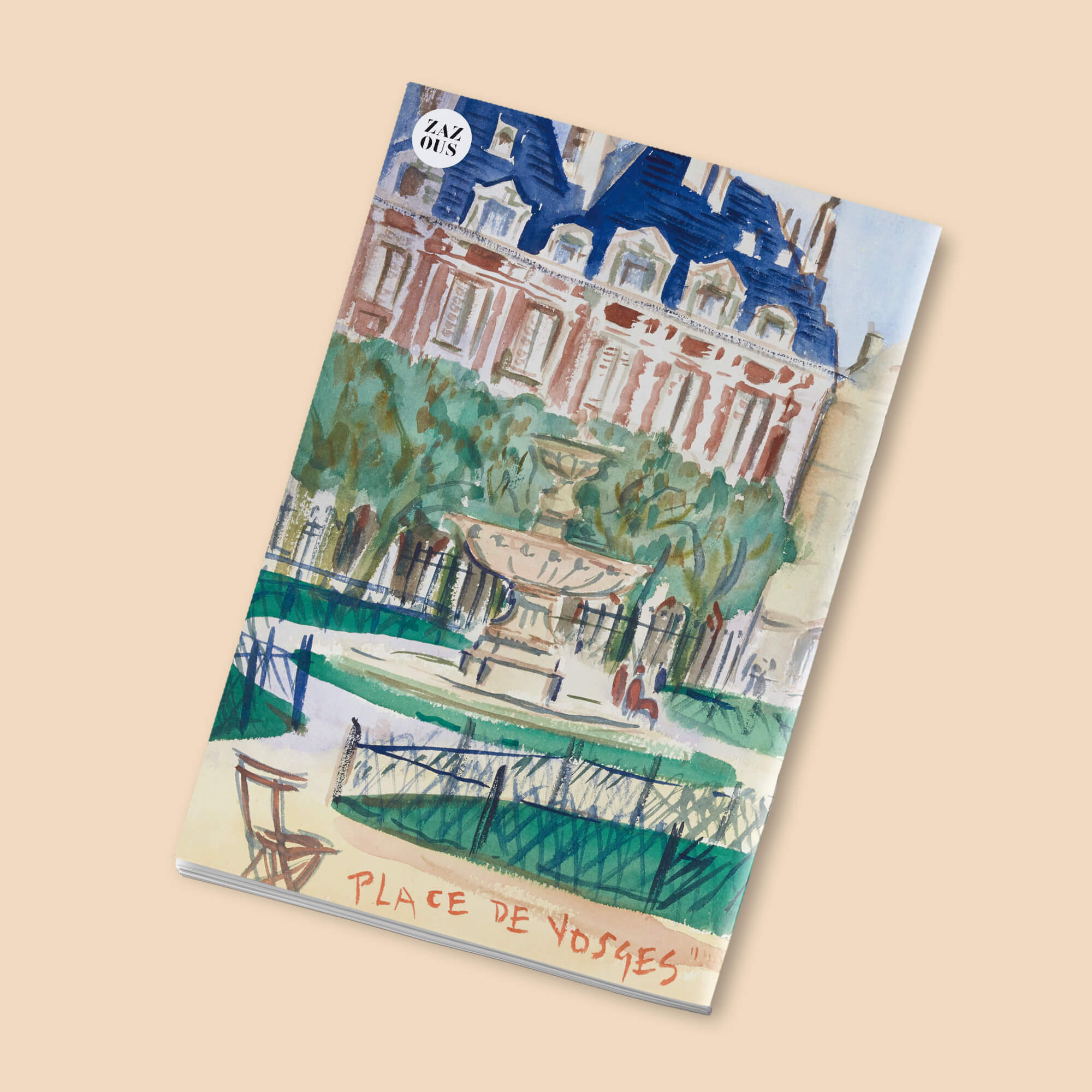 Petit Carnet - Place des Vosges. Eduardo Sola Franco.