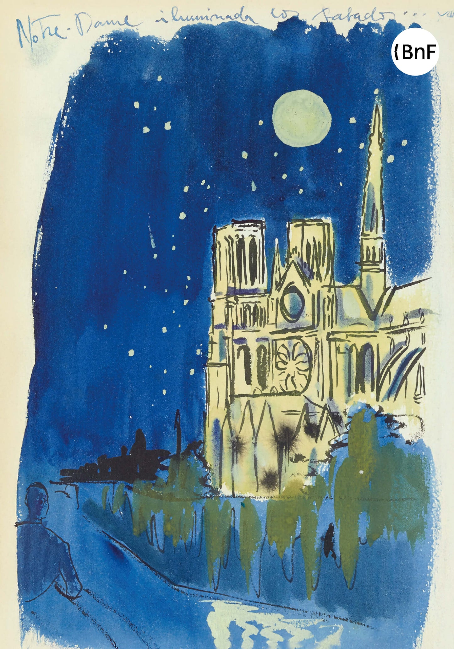 Little Notebook - Our Lady and Café de Flore. Eduardo Sola Franco.