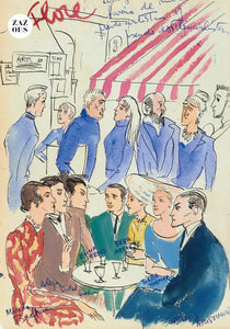 Petit Carnet - Notre Dame et Café de Flore. Eduardo Sola Franco.