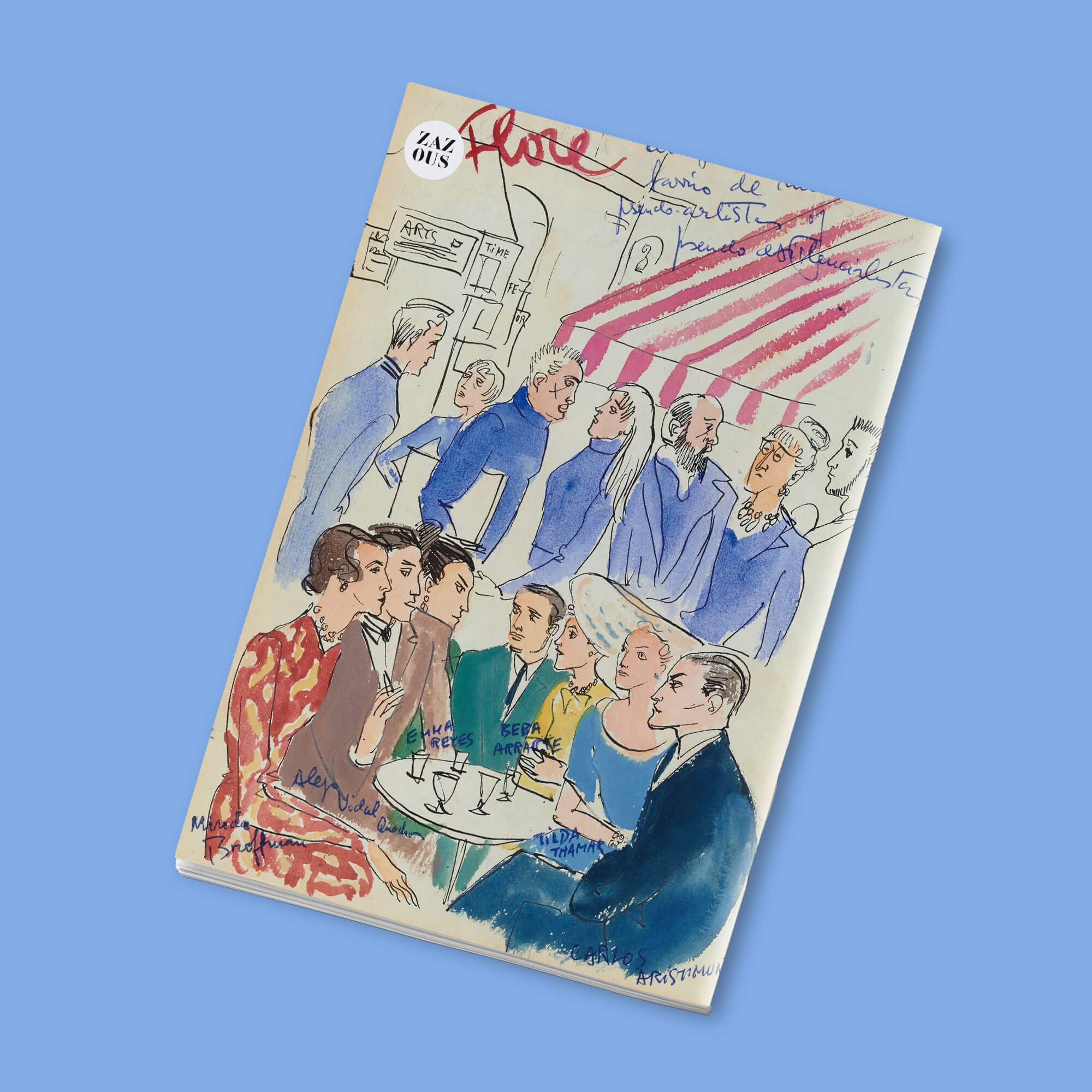 Petit Carnet - Notre Dame et Café de Flore. Eduardo Sola Franco.