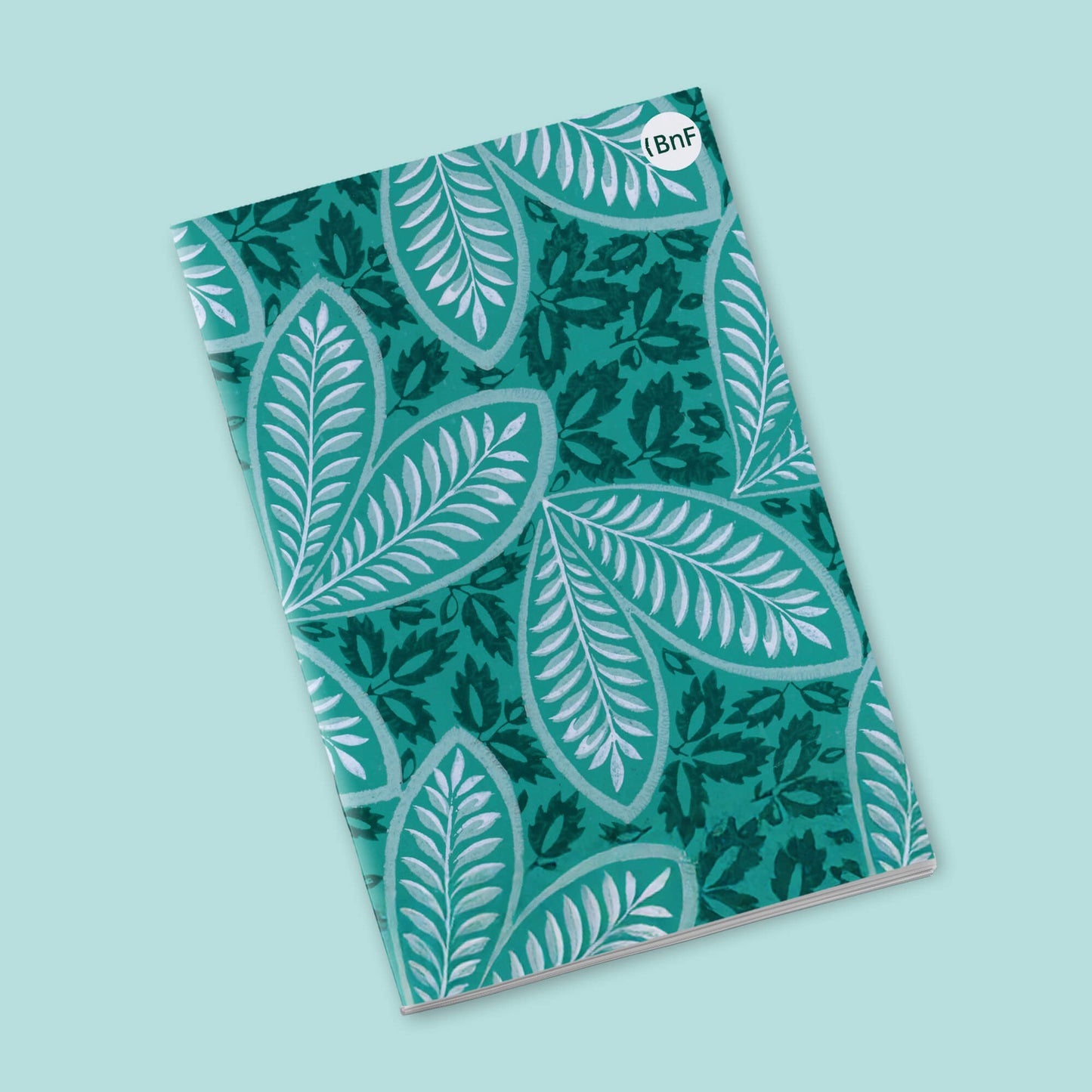 Small Notebook - Green wallpaper. Zuber and Company.