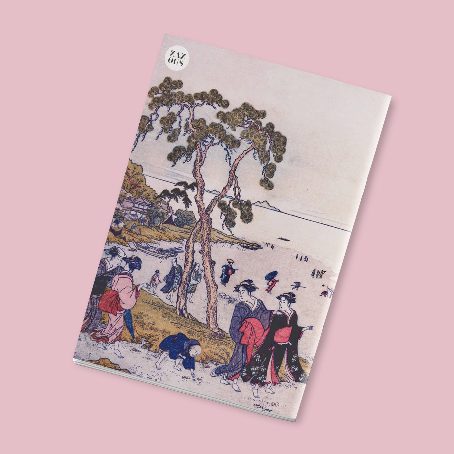 Petit Carnet - Souvenirs de la marée basse. Kitagawa Utamaro.