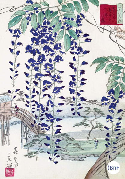 Petit Carnet - Sanjûroku kasen. Utagawa Hiroshige II ill. Keiô 2. Gojûsan-tsugi meisho zue. Utagawa Hiroshige ill. Ansei 2.