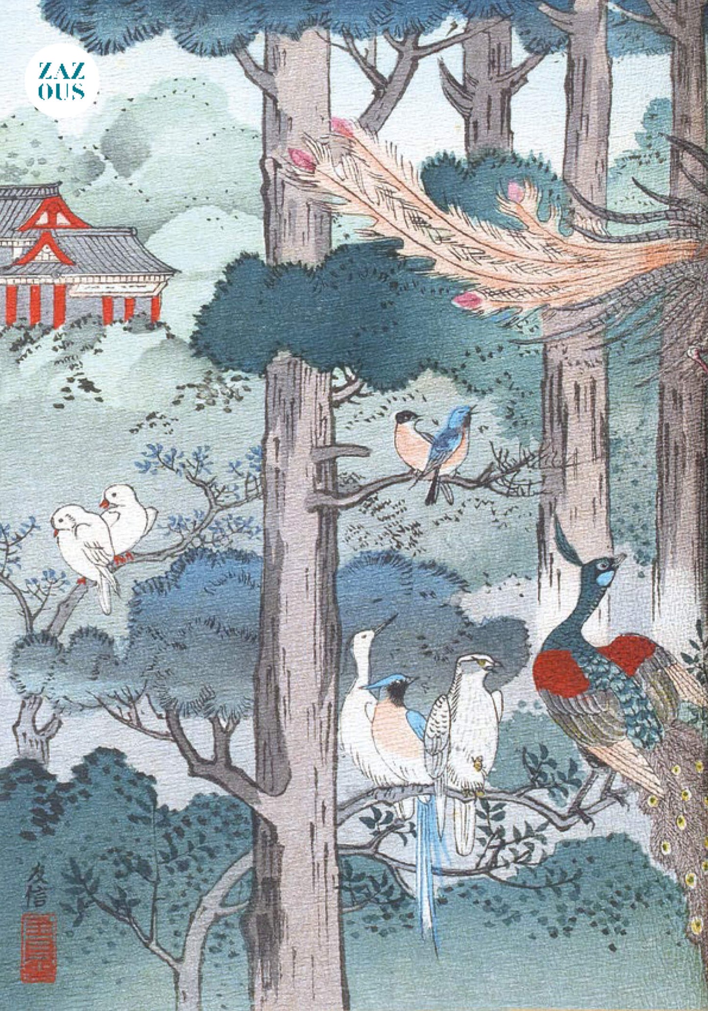 Petit Carnet - Fables choisies de J-P. Claris de Florian. Artistes japonais sous la direction de P. Barboutau.