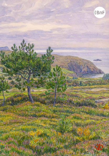 Petit Carnet - Morgat. Henri Rivière.