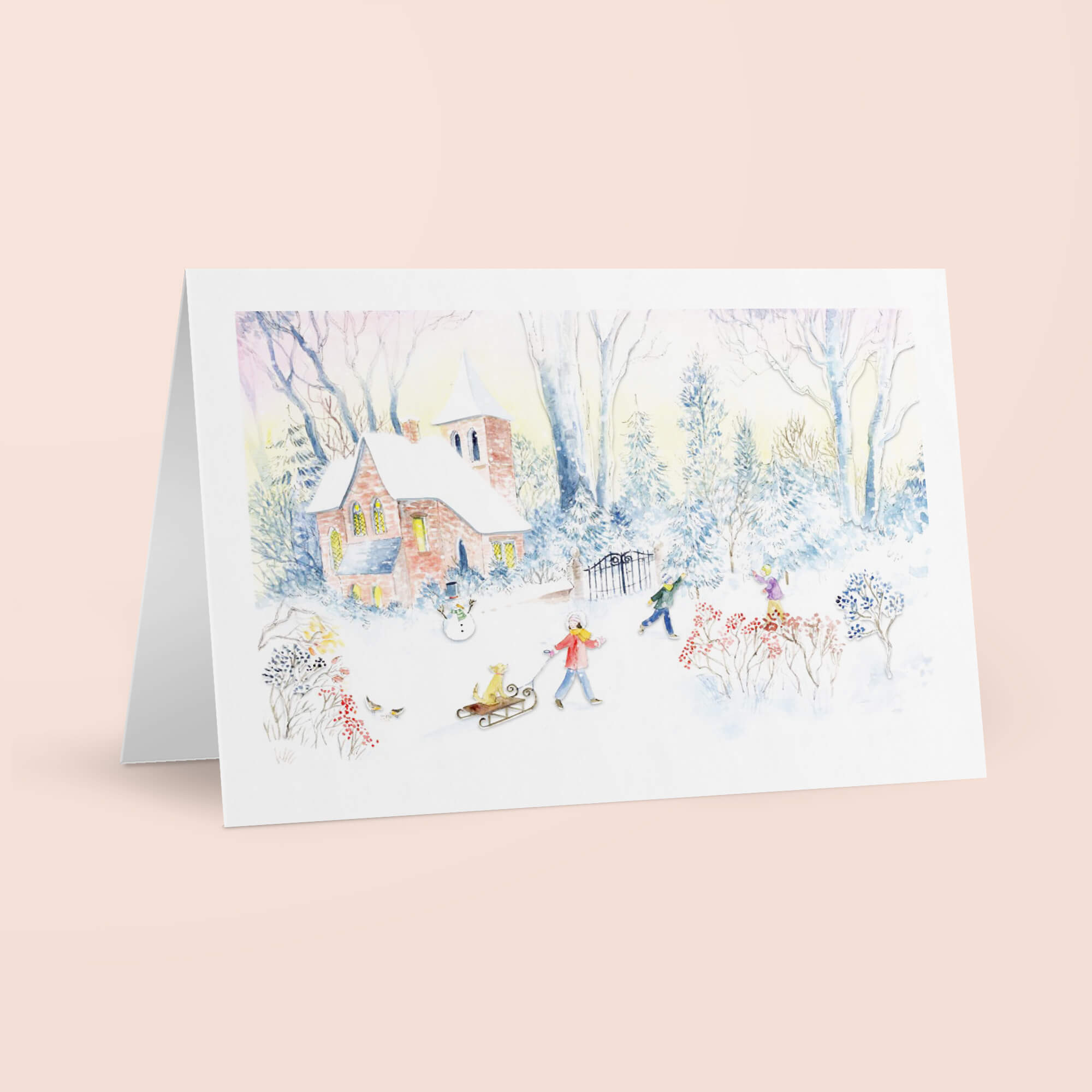 Contes d'hiver - Jeux dans la neige