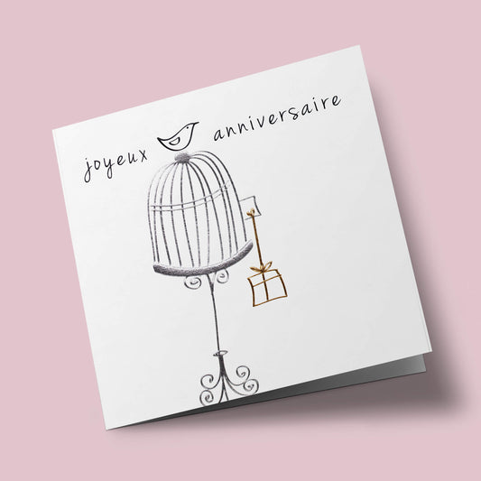 Platinum - Cage à oiseau - Anniversaire
