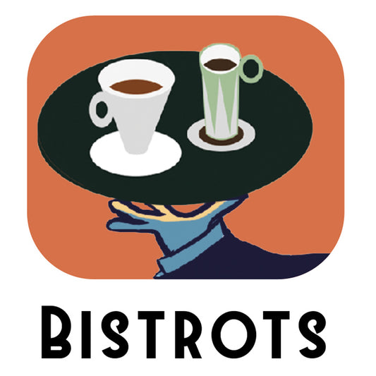 Une face de "Bistrots" par Romain Fwells