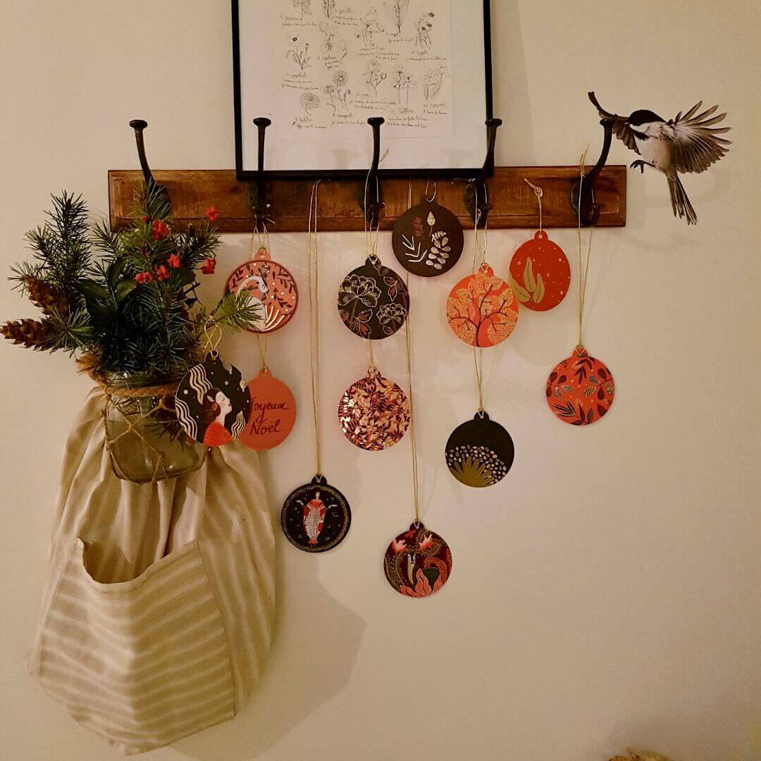 12 Boules de Noël par Mlle Jane Doe