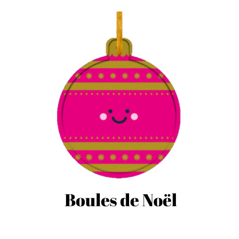 Une face de "Boules de Noël" par Stormy Knight