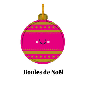 Une face de "Boules de Noël" par Stormy Knight