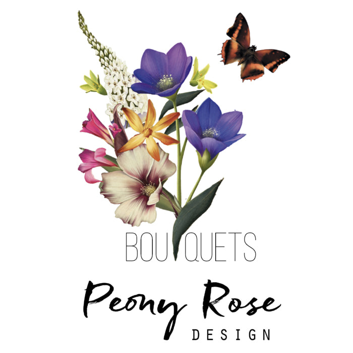 Une face de "Bouquets" par Peony Rose