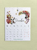 Plantable calendar 2024