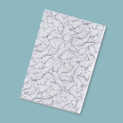 Petit Carnet - Volutes bleues