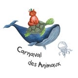 Une face de "Carnaval des animaux" par Véronique Derouin
