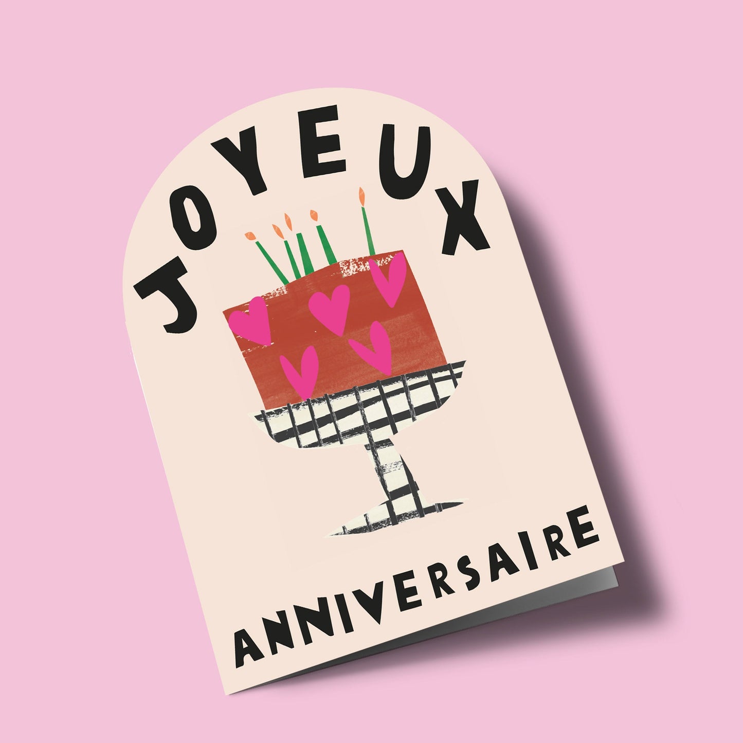 Arched - Gateau joyeux anniversaire