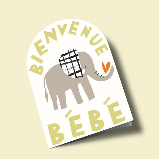 Arched - Bienvenue bébé, éléphant