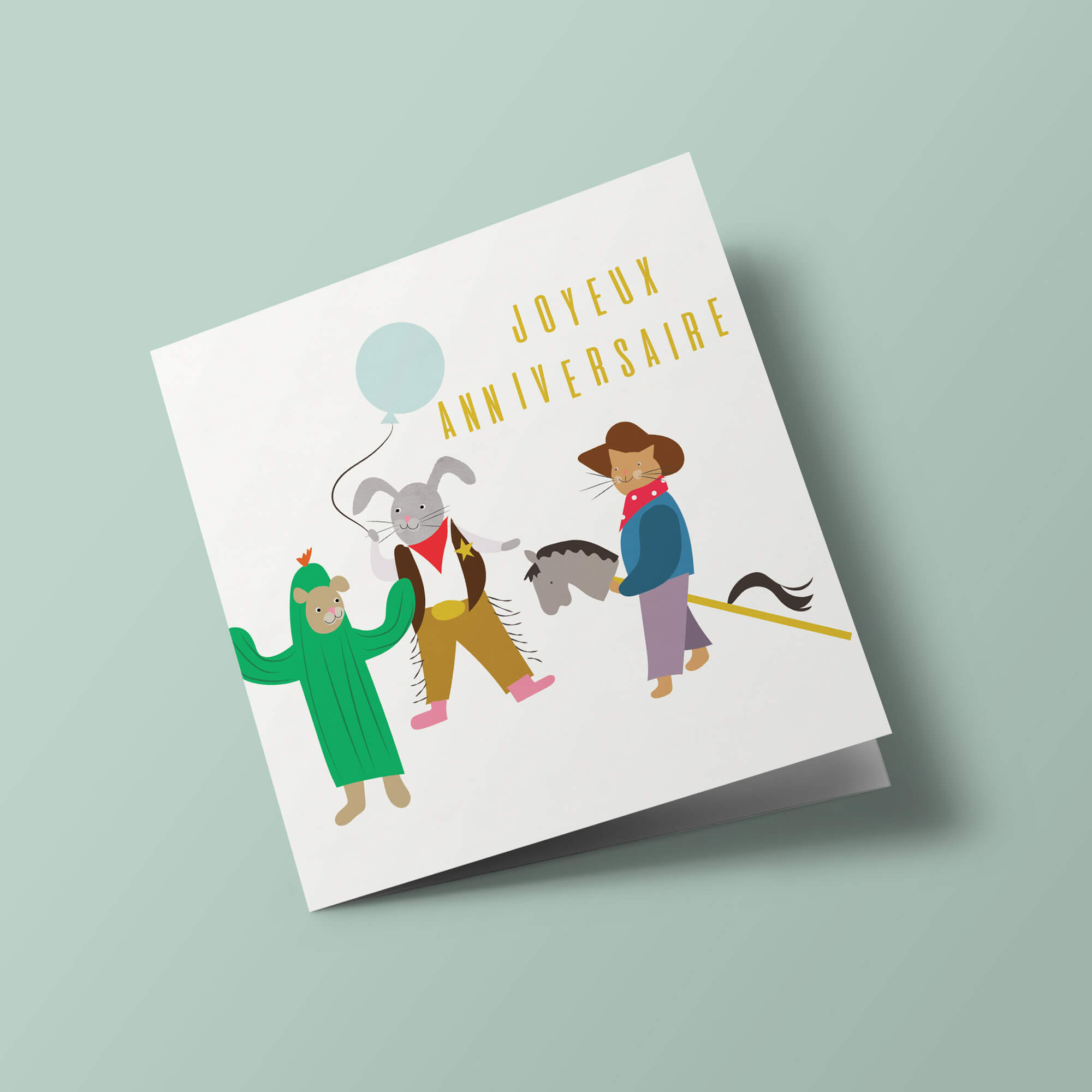 Dressing Up Box - Animaux en déguisements, cowboys