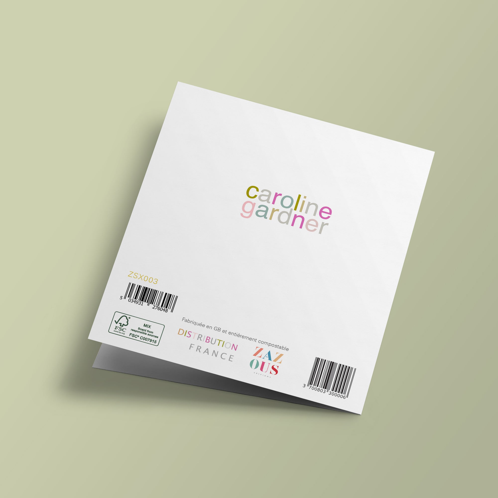 Let's Celebrate - Christmas trees in a circle, on a light background