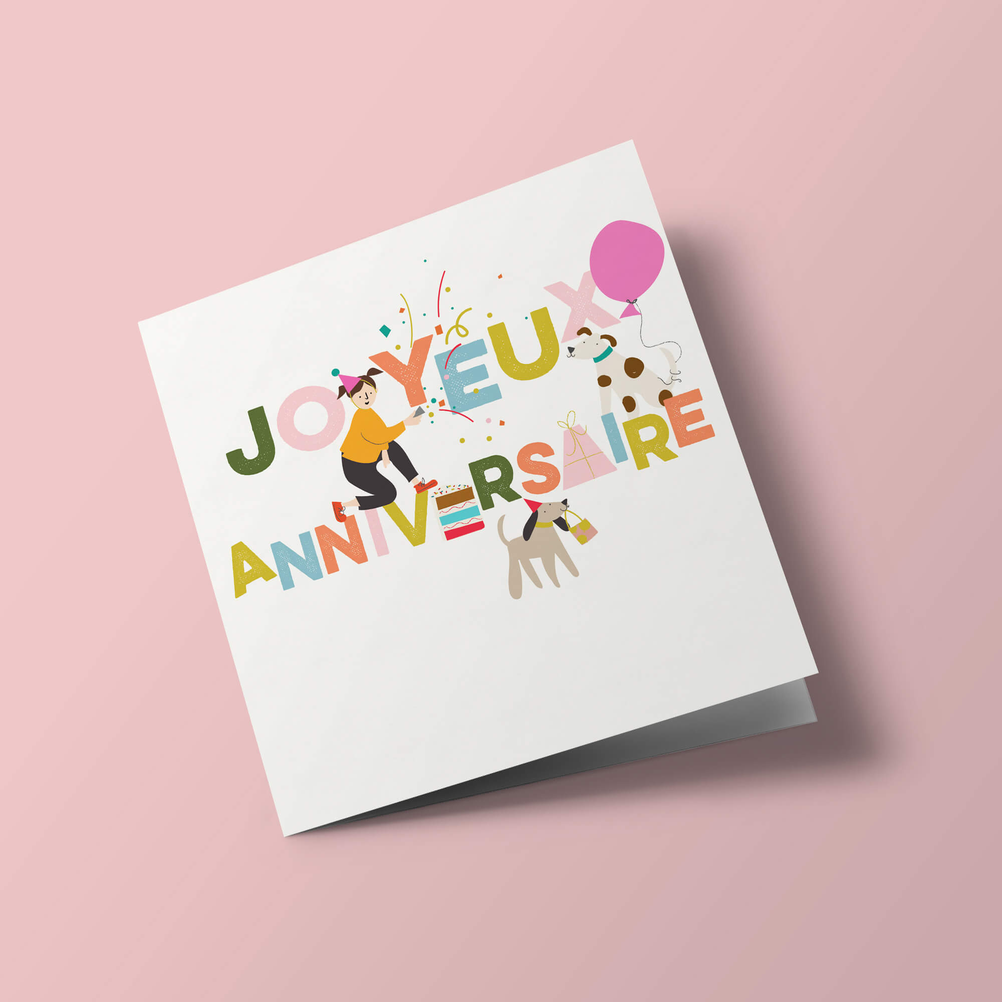 Festival - "Joyeux anniversaire", chiens