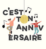 Festival - "C'est ton anniversaire", boule à facettes