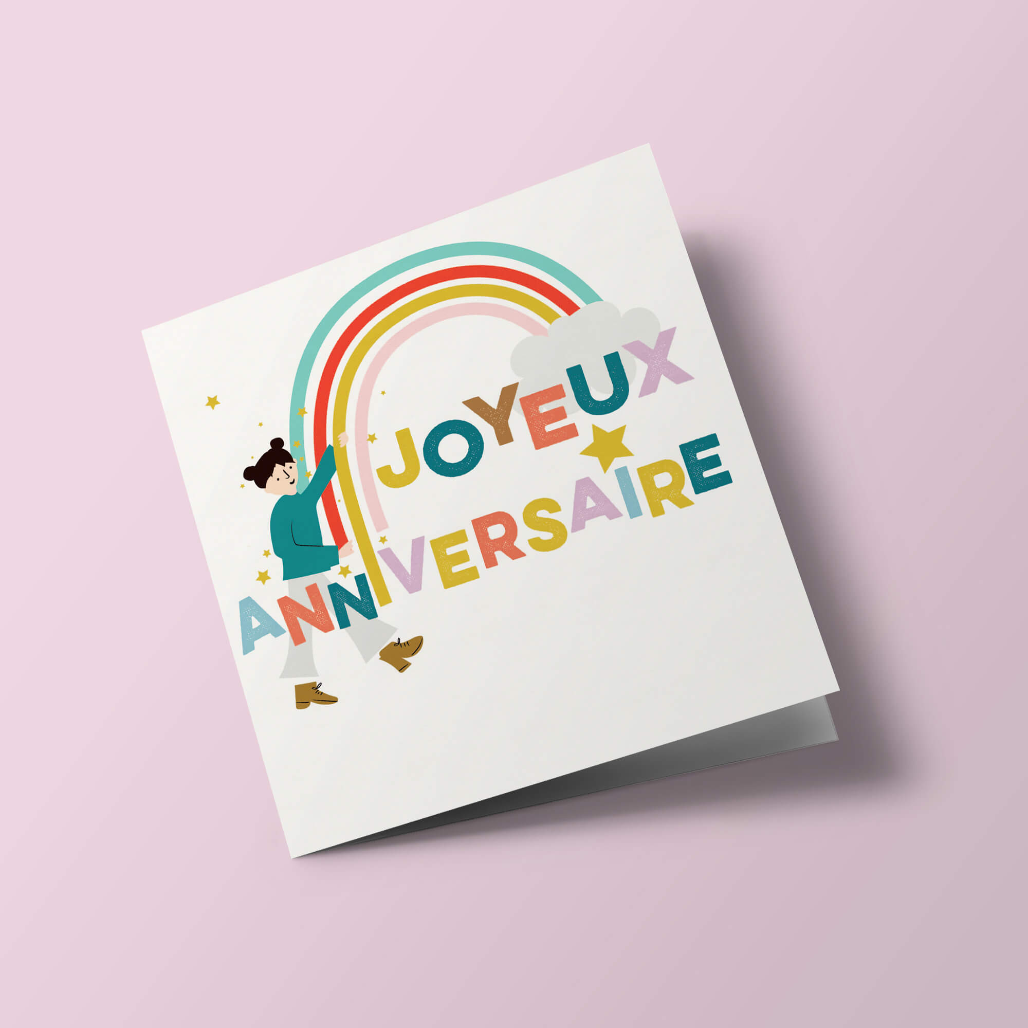 Festival - "Joyeux anniversaire", arc-en-ciel