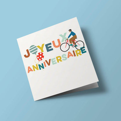 Festival - "Joyeux anniversaire", vélo