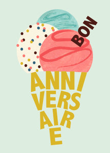 Letter Box - Bon anniversaire, glace