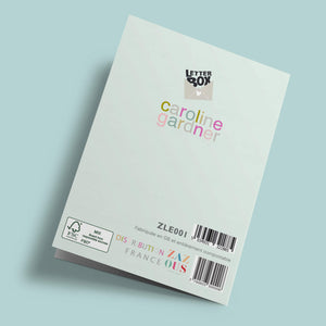 Letter Box - Bon anniversaire, glace