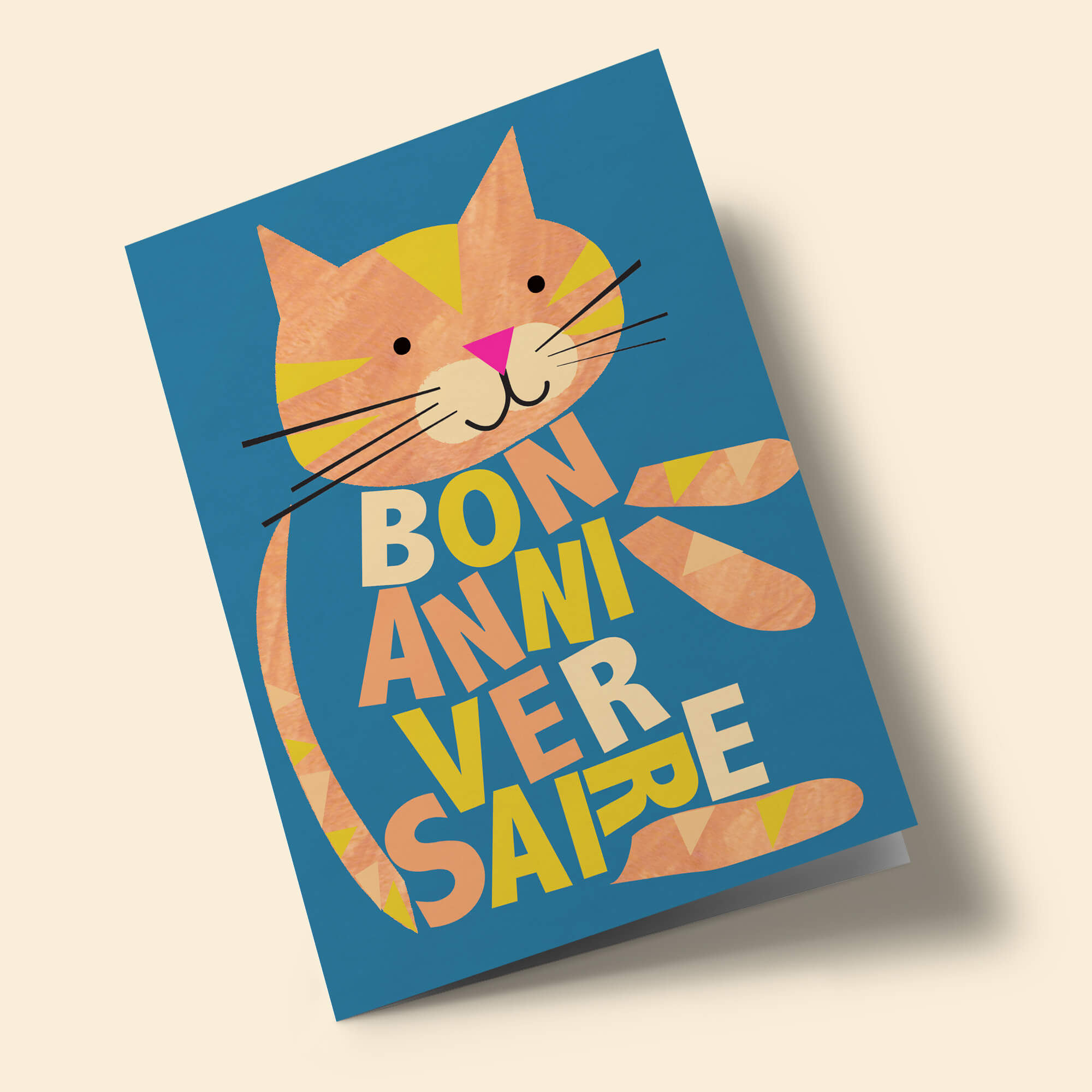 Letter Box - Bon anniversaire, chat