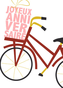 Letter Box - Joyeux anniversaire, vélo