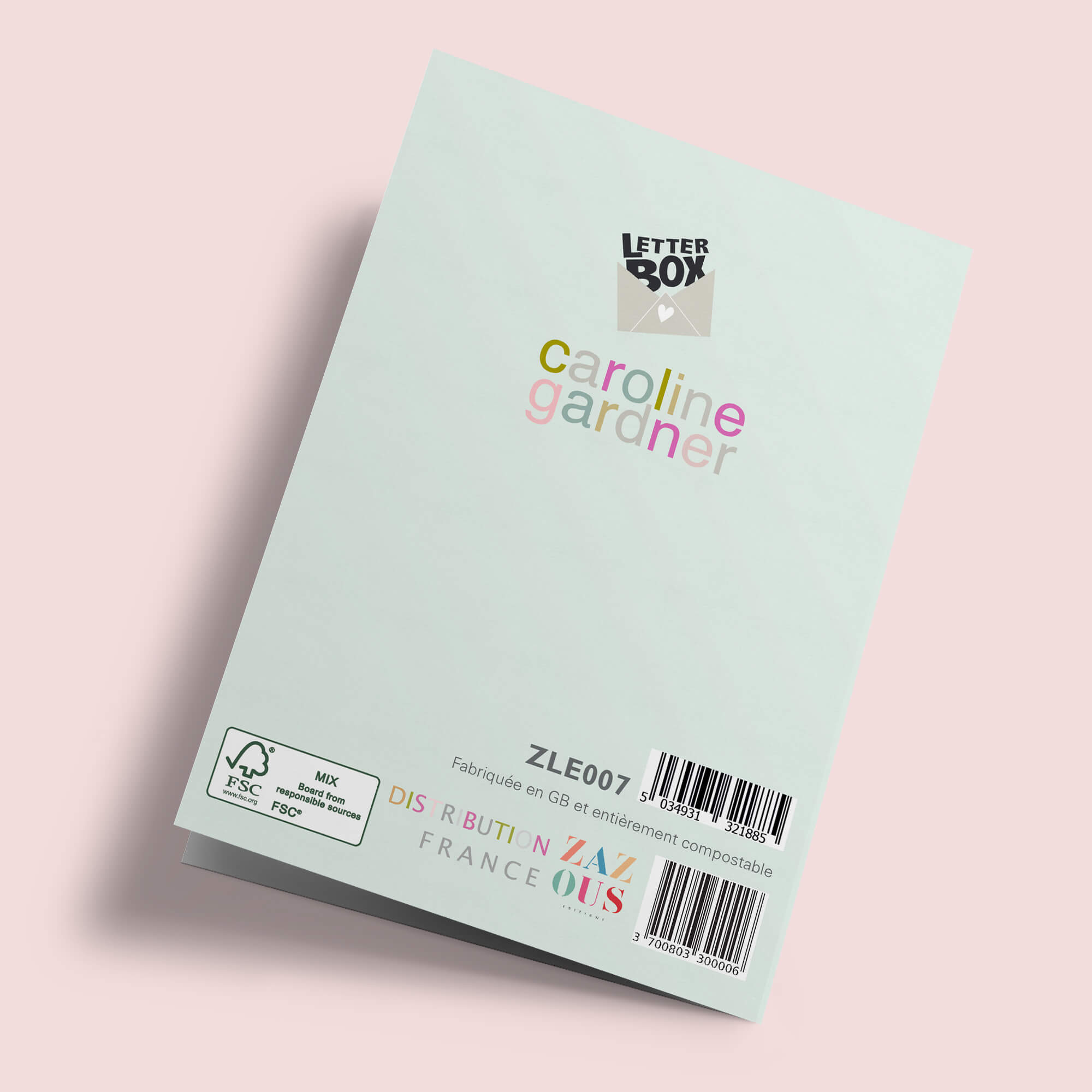 Letter Box - Tres bon anniversaire, ballons