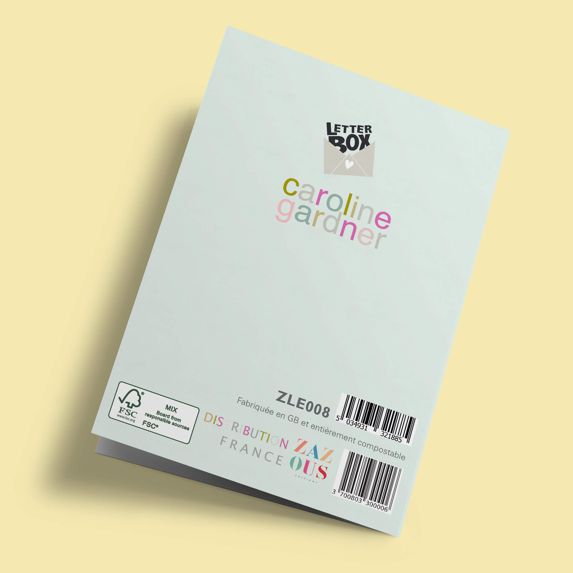 Letter Box - Joyeux anniversaire, gateau